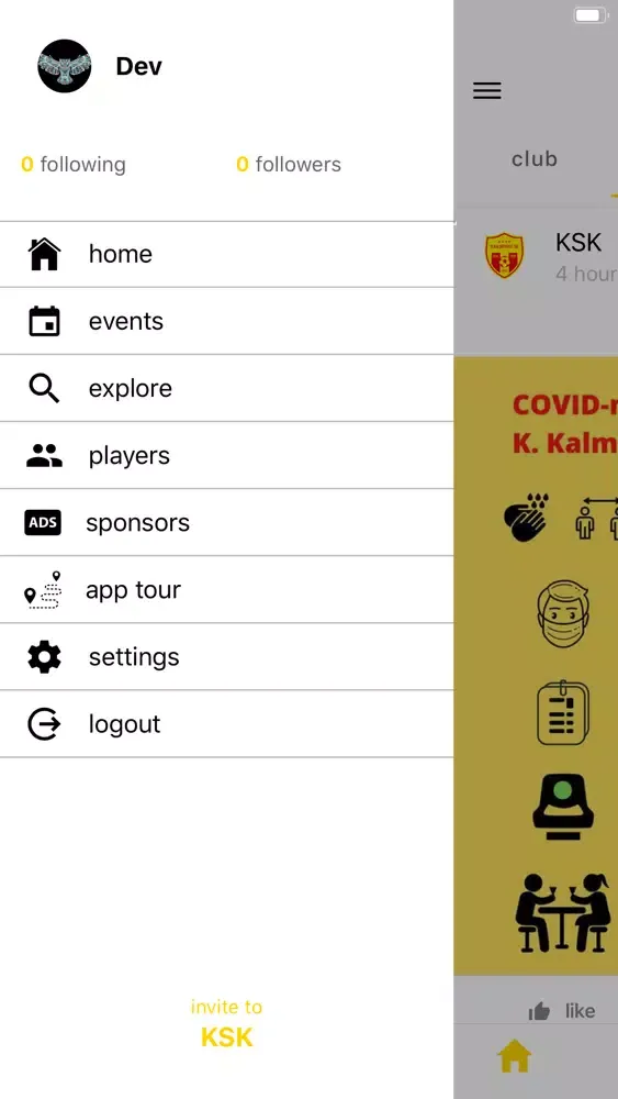 Zrzuty ekranu KSK