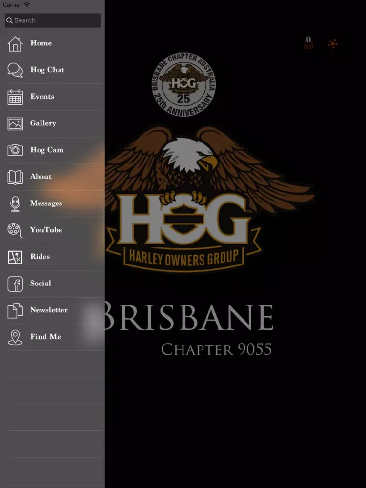 Brisbane HOG Chapter 9055 iPad  স্ক্রিনশট