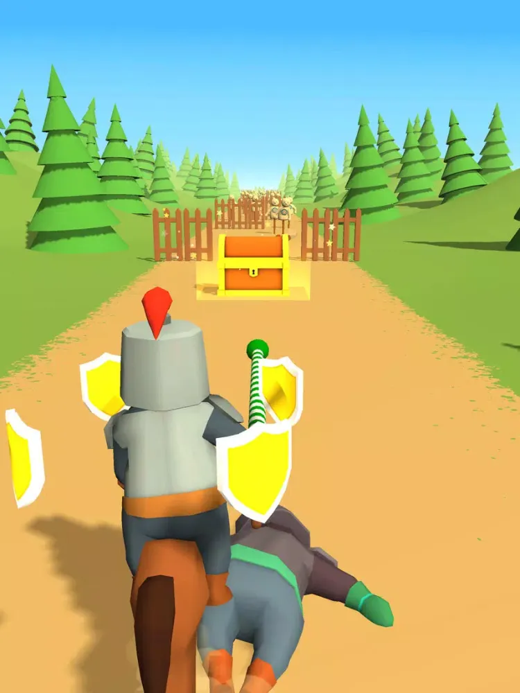 Battle Joust Runner iPad  Screenshots