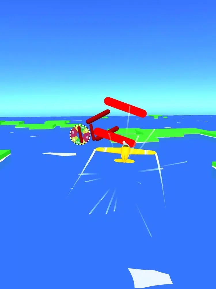 ภาพหน้าจอของ Spinning Plane iPad 
