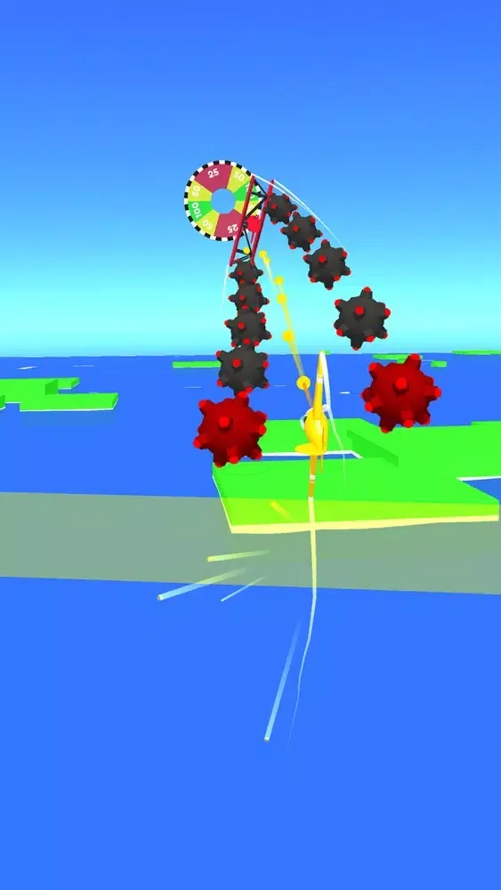 ภาพหน้าจอของ Spinning Plane