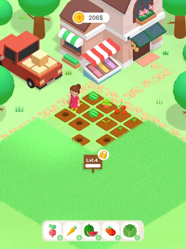 تصاویر Tiny Farm - Grow vegetables iPad 