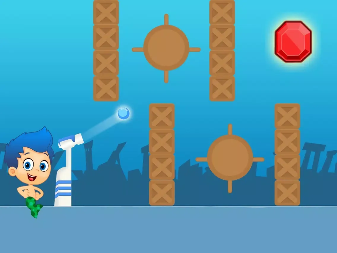 Zrzuty ekranu Bubble Shooting Version Guppies iPad 