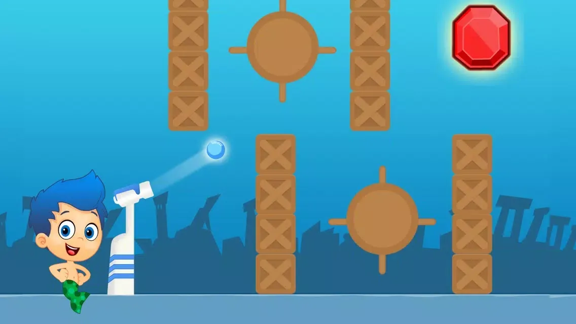 Zrzuty ekranu Bubble Shooting Version Guppies
