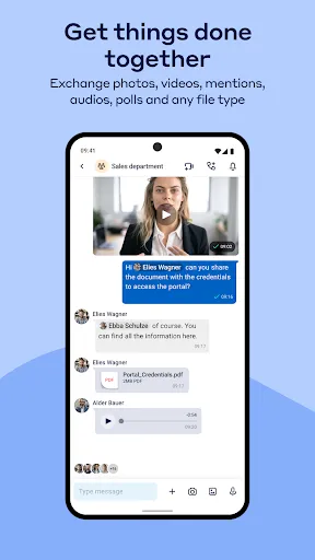 Teamwire - Business Messenger 스크린샷