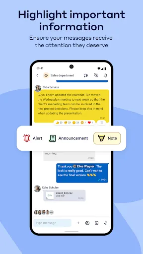 Teamwire - Business Messenger 스크린샷