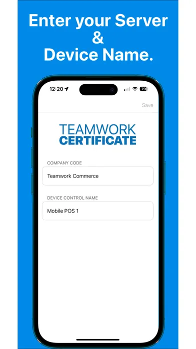 Teamwork Certificate應用截圖