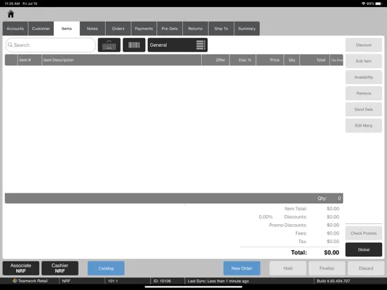 POS 4 iPad 應用截圖