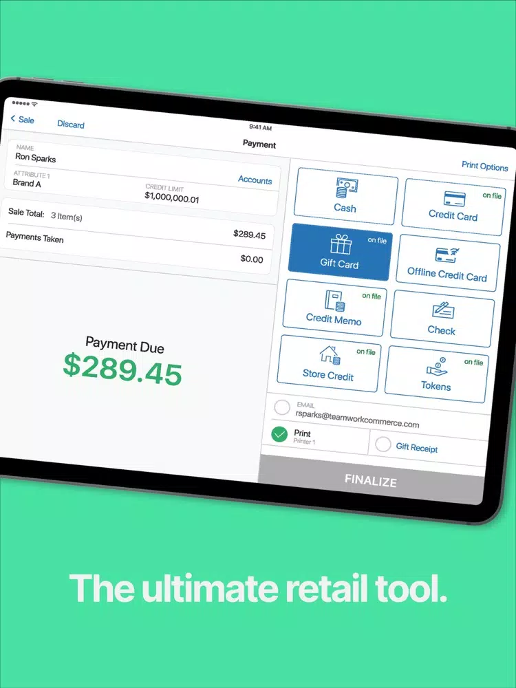 POS Pro 6 iPad 應用截圖