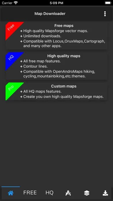 Offline Vector Map Downloader স্ক্রিনশট