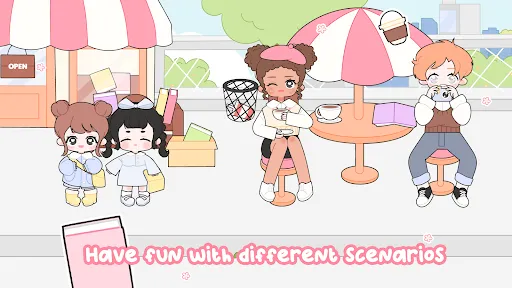 Charmy Dolls : Dress Up Game スクリーンショット