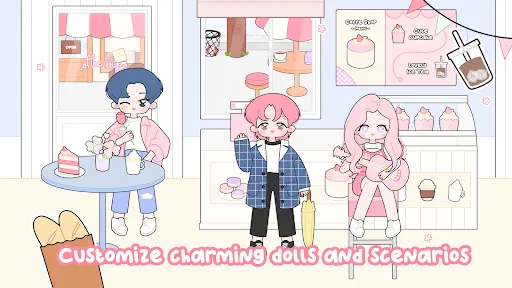 Charmy Dolls : Dress Up Game スクリーンショット