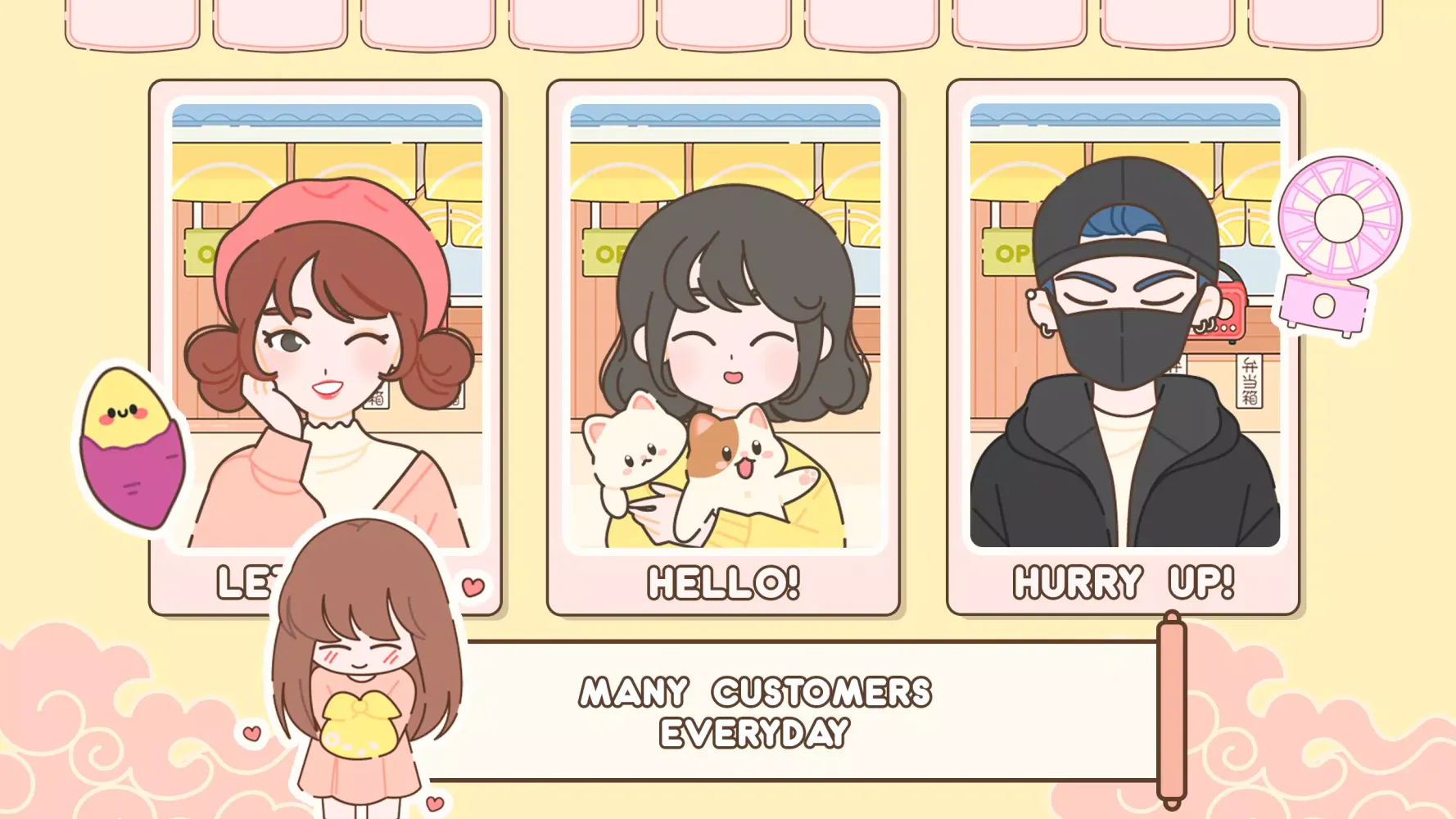 Kawaii Bento Friends スクリーンショット