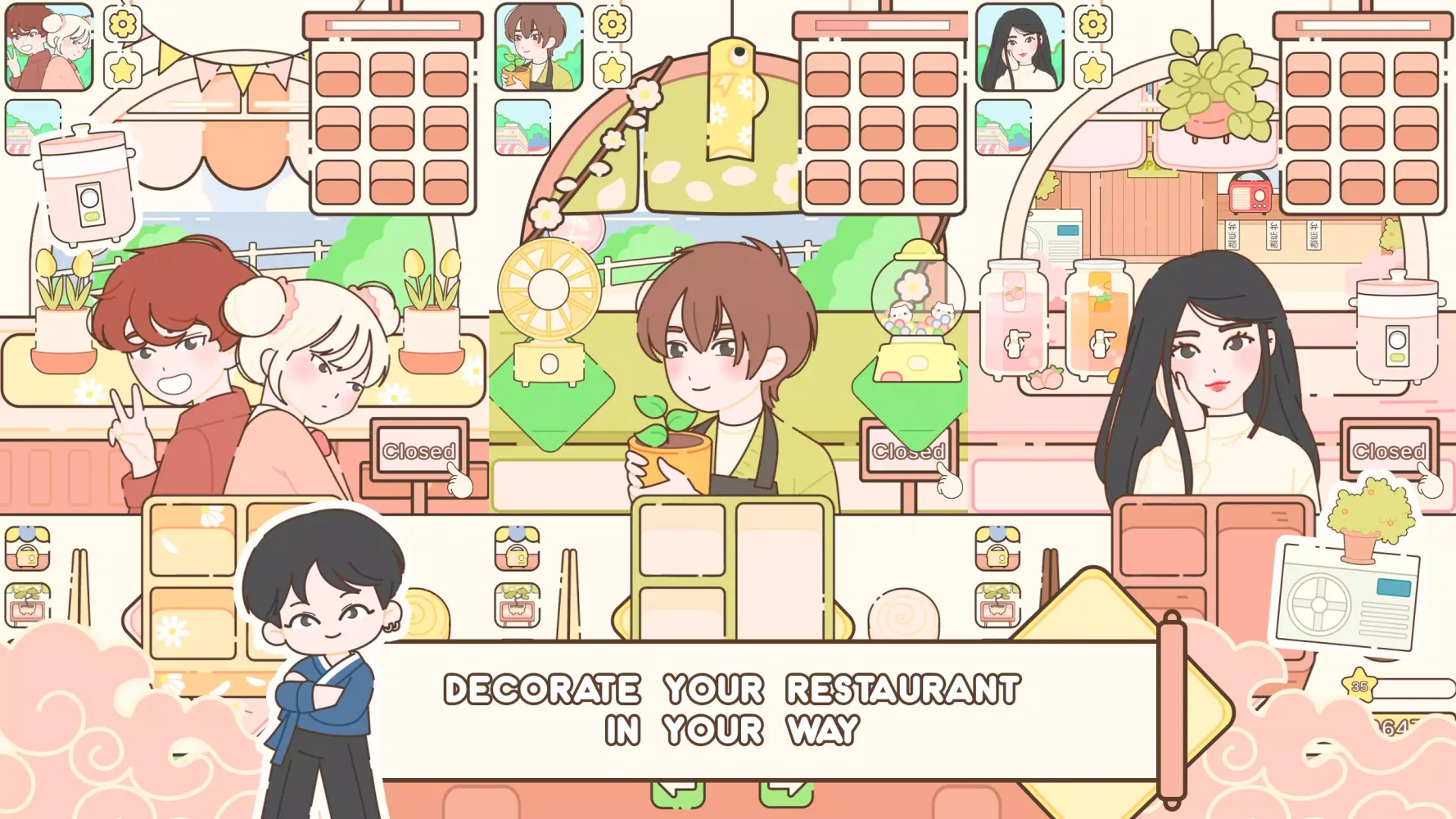 Kawaii Bento Friends スクリーンショット