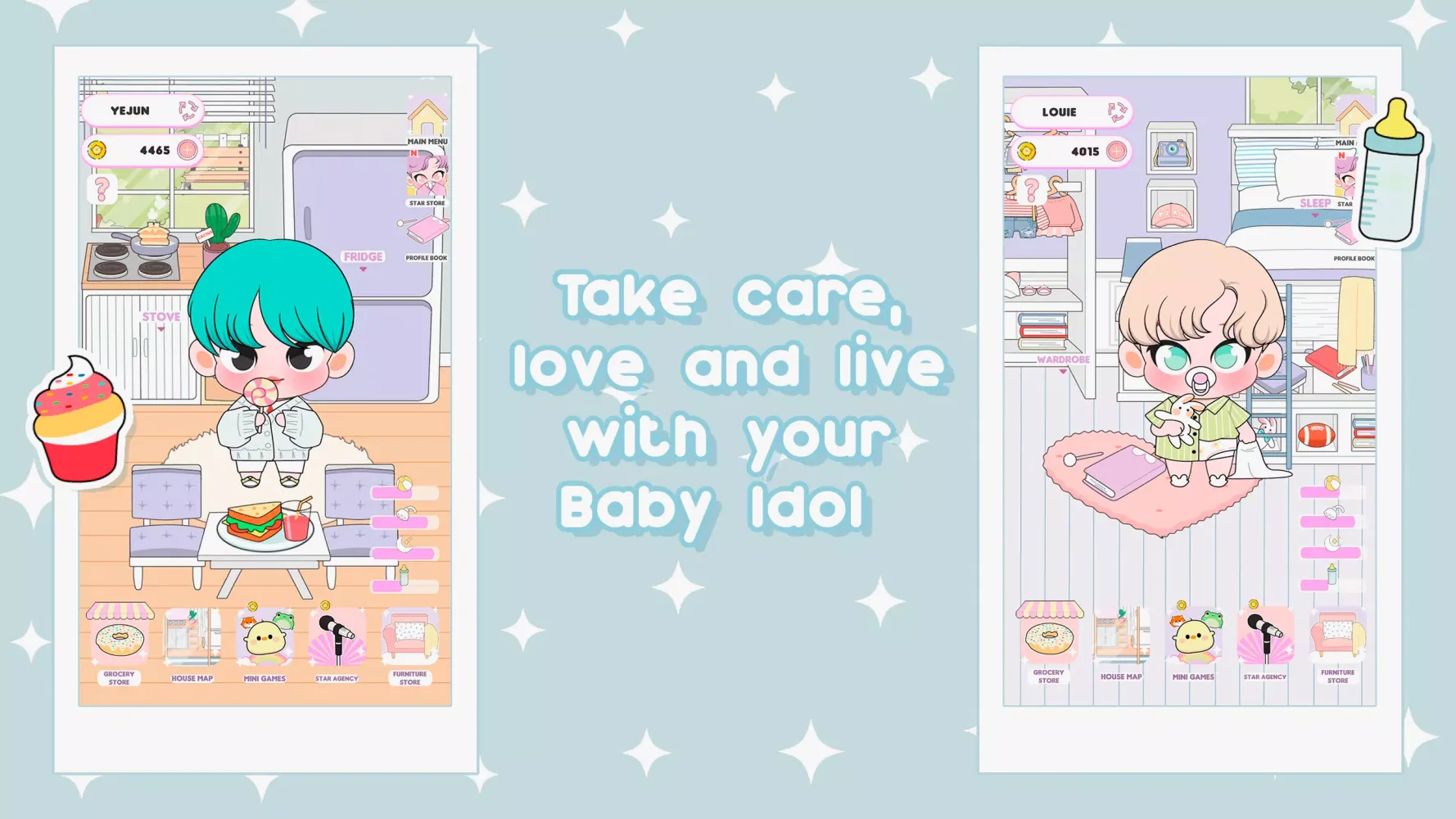 Chibi Idol Care & Dress Up应用截图