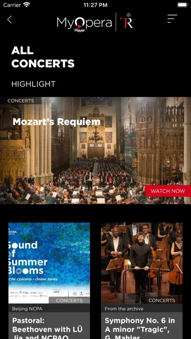 My Opera Player Screenshots