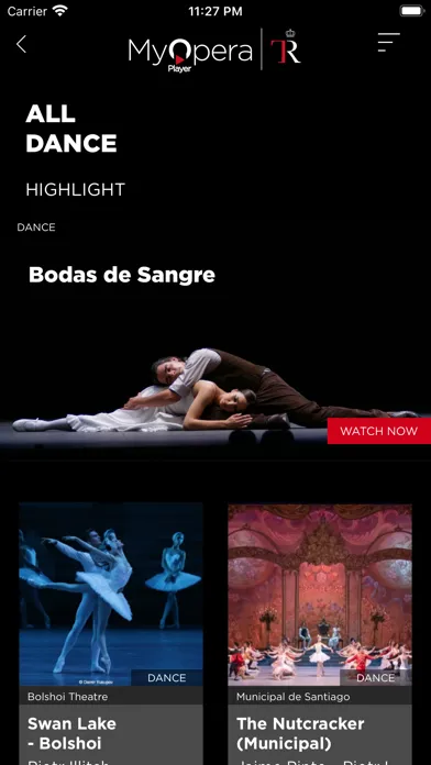 My Opera Player Screenshots