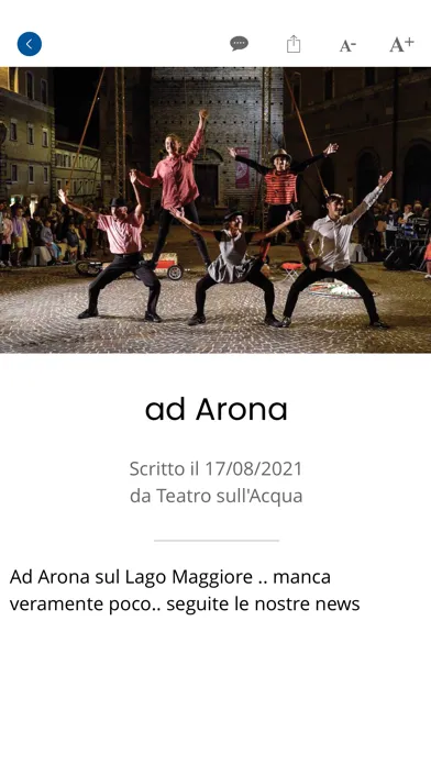 Tangkapan layar Teatro sull'Acqua