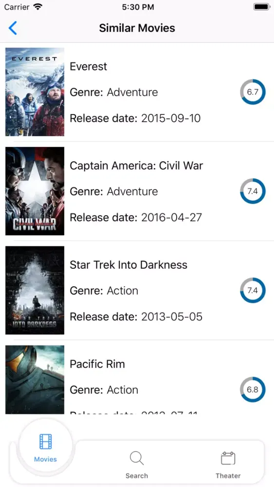 Capturas de tela do Tea Tv - HD 123 movies Pro Hub