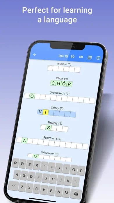 Dual-Language Crosswords應用截圖