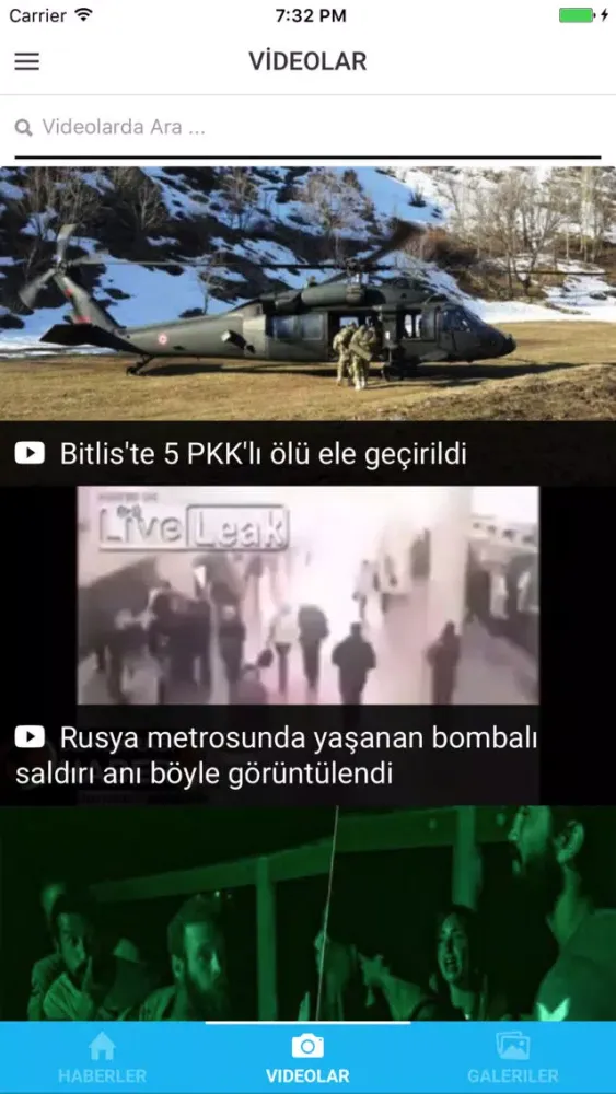 Screenshot di Demokrasi Haber