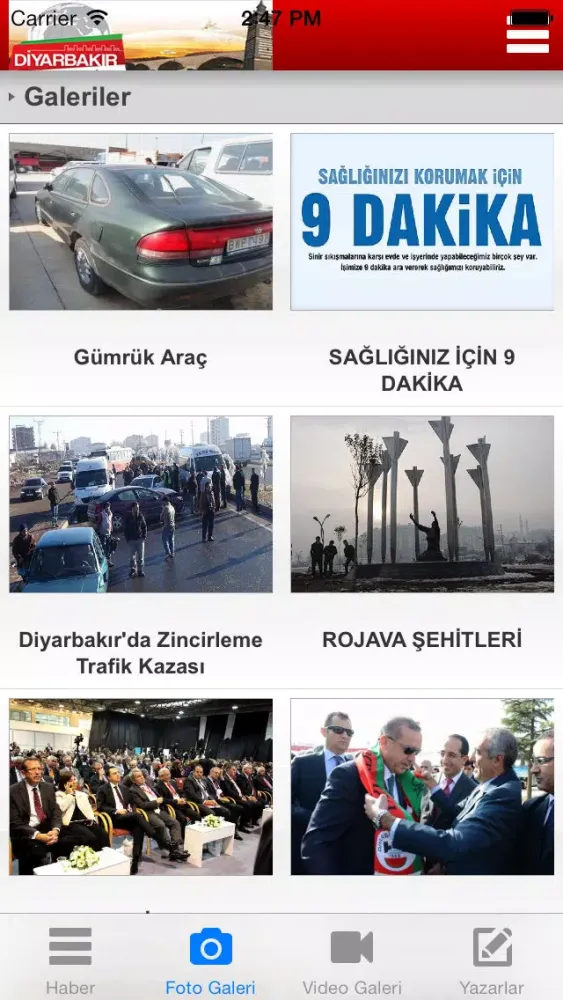 Tangkapan skrin Diyarbakır Gündem
