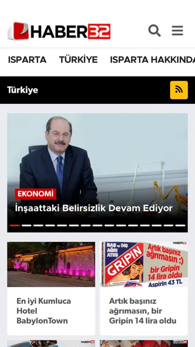 Zrzuty ekranu Haber32