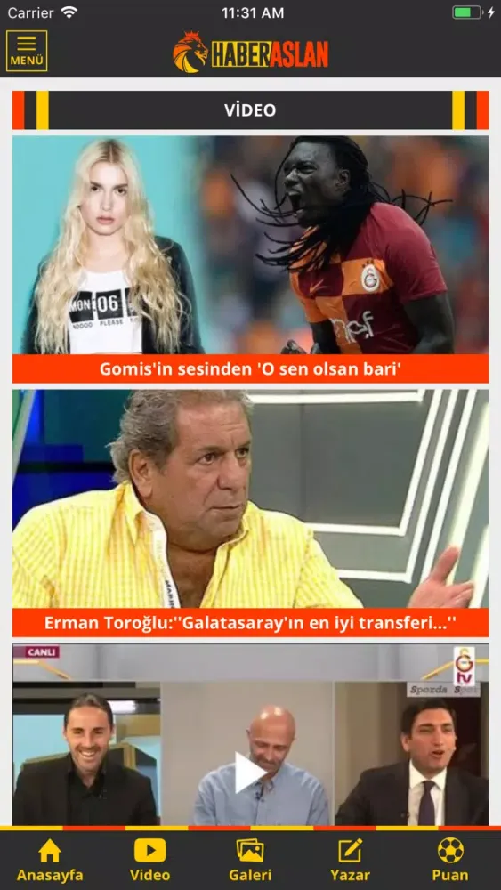 Haber Aslan 스크린샷