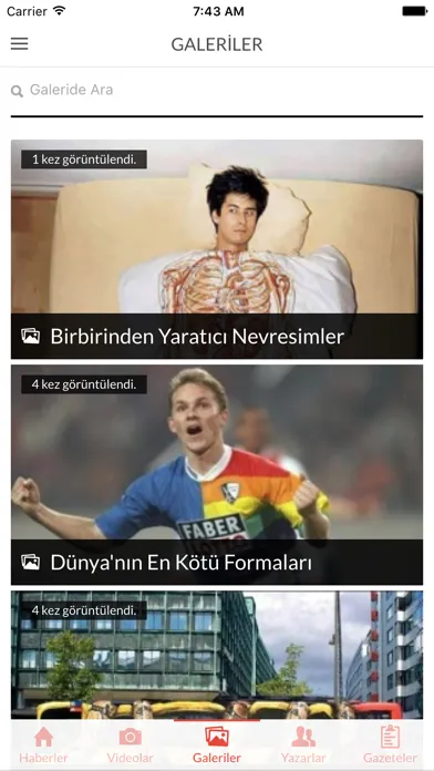 Online Haberler Ekran Görüntüleri