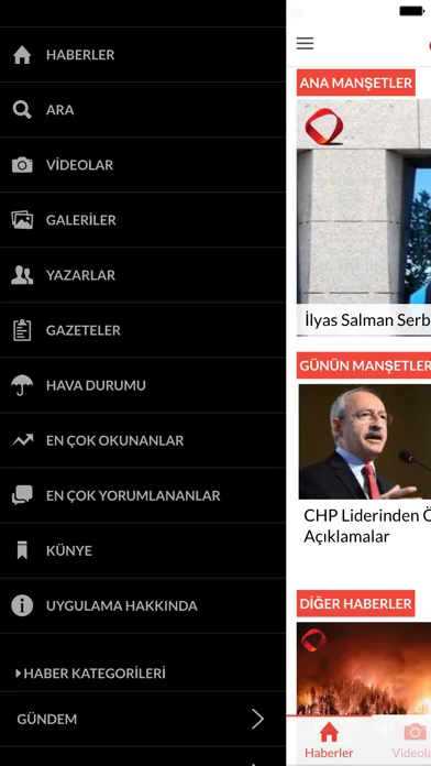 Online Haberler Ekran Görüntüleri
