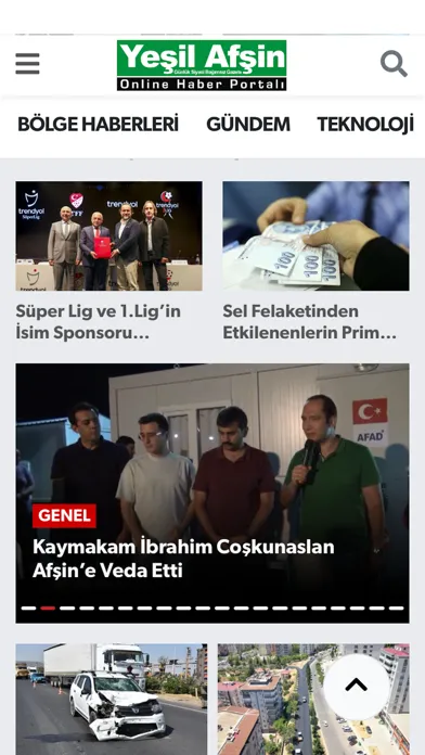 Скриншоты Yeşil Afşin Gazetesi