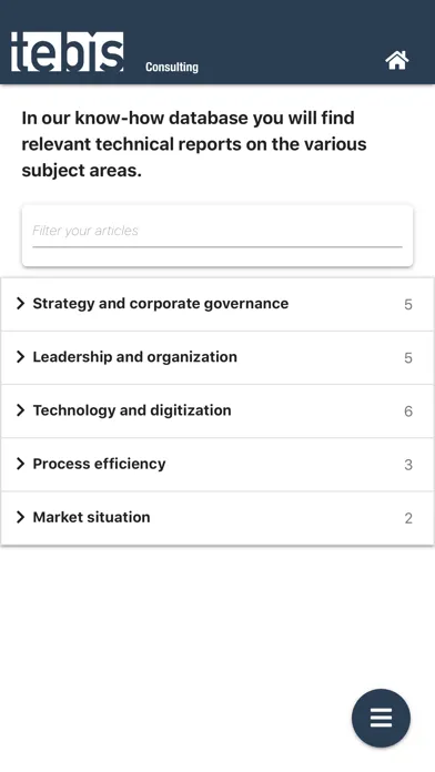 Ảnh chụp màn hình của Tebis Consulting