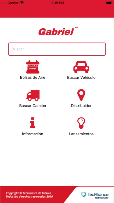 Gabriel Autopartes স্ক্রিনশট
