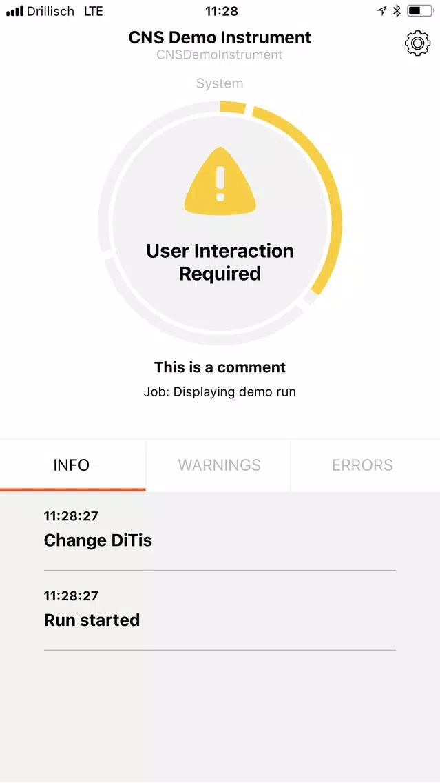 Tecan CNS سکرین شاٹس