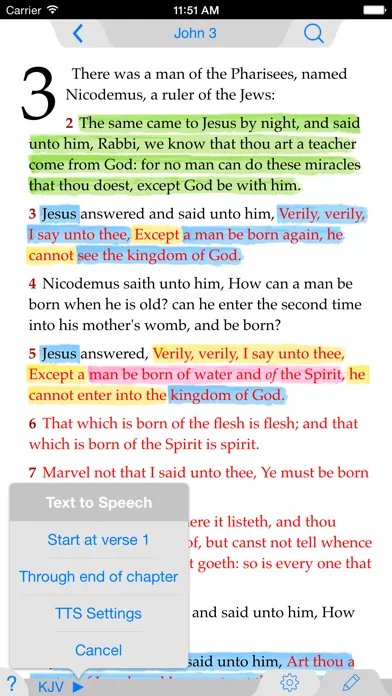 NLT Bible 스크린샷