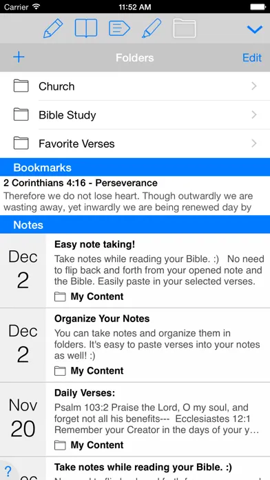 NLT Bible 스크린샷
