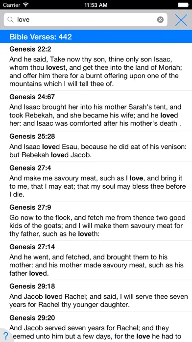 NLT Bible 스크린샷