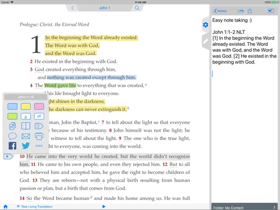 Tyndale Bibles App iPad  سکرین شاٹس