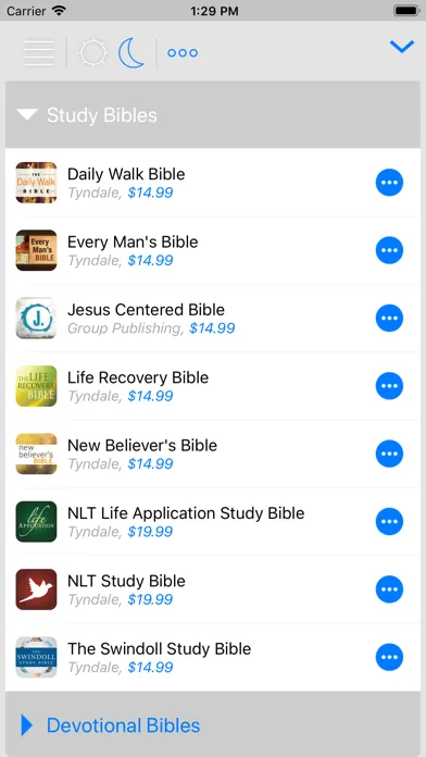 Tyndale Bibles App سکرین شاٹس