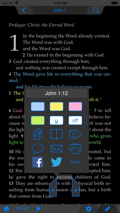 Tyndale Bibles App سکرین شاٹس