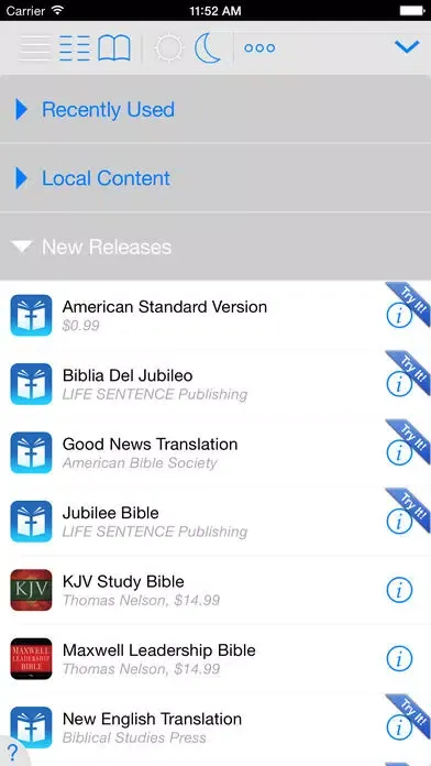 Capturas de pantalla de NKJV Bible