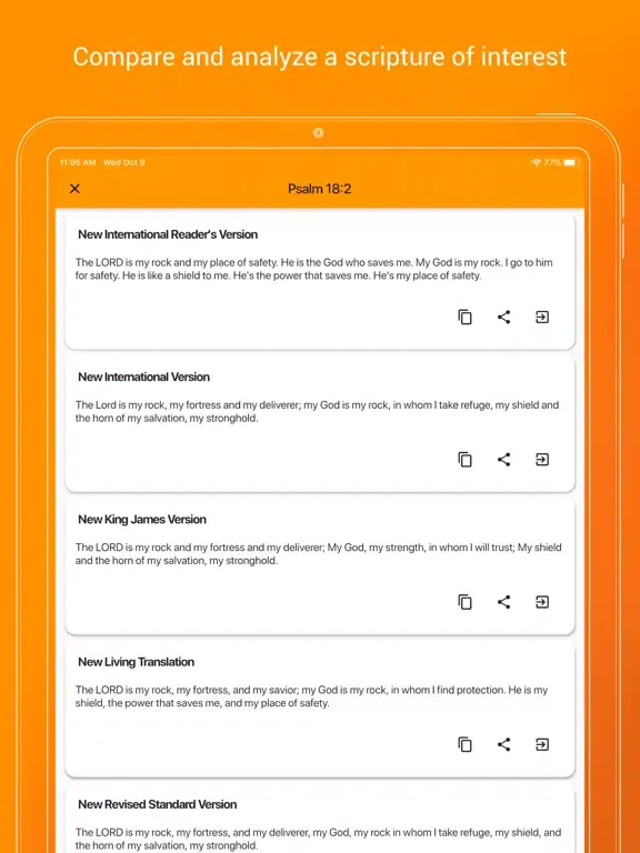 Bible Search! iPad 应用截图