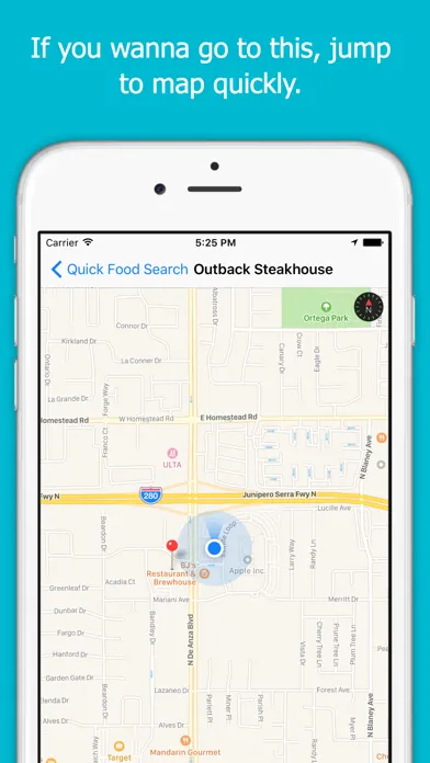 Zrzuty ekranu Quick Food Search