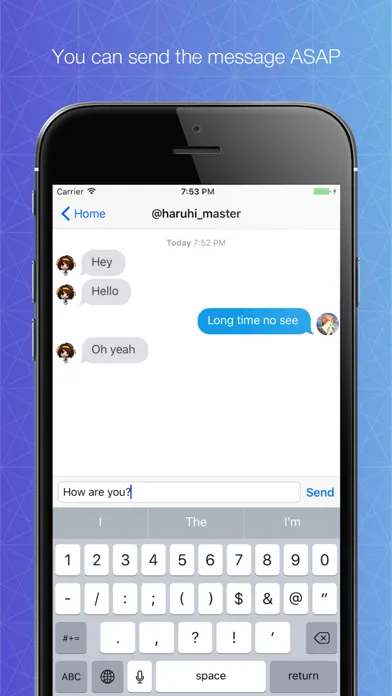 Direct messenger for Twitter スクリーンショット