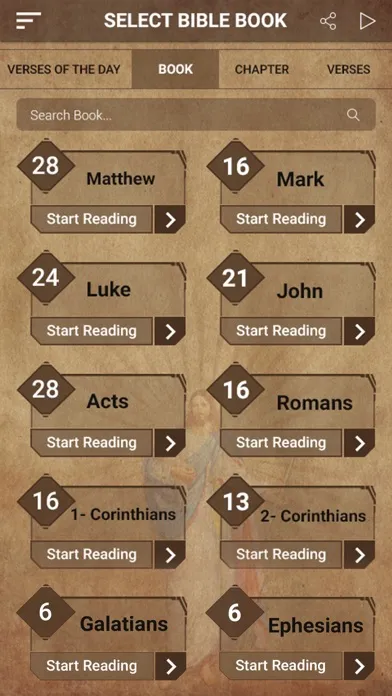 Tangkapan skrin Holy The Bible - Source of Truth
