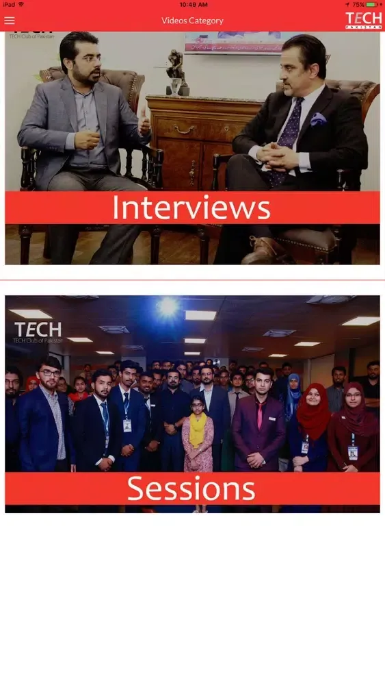 Captures d'écran de Tech Pakistan