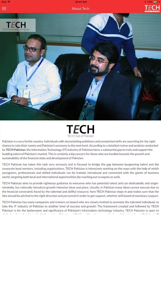 Captures d'écran de Tech Pakistan