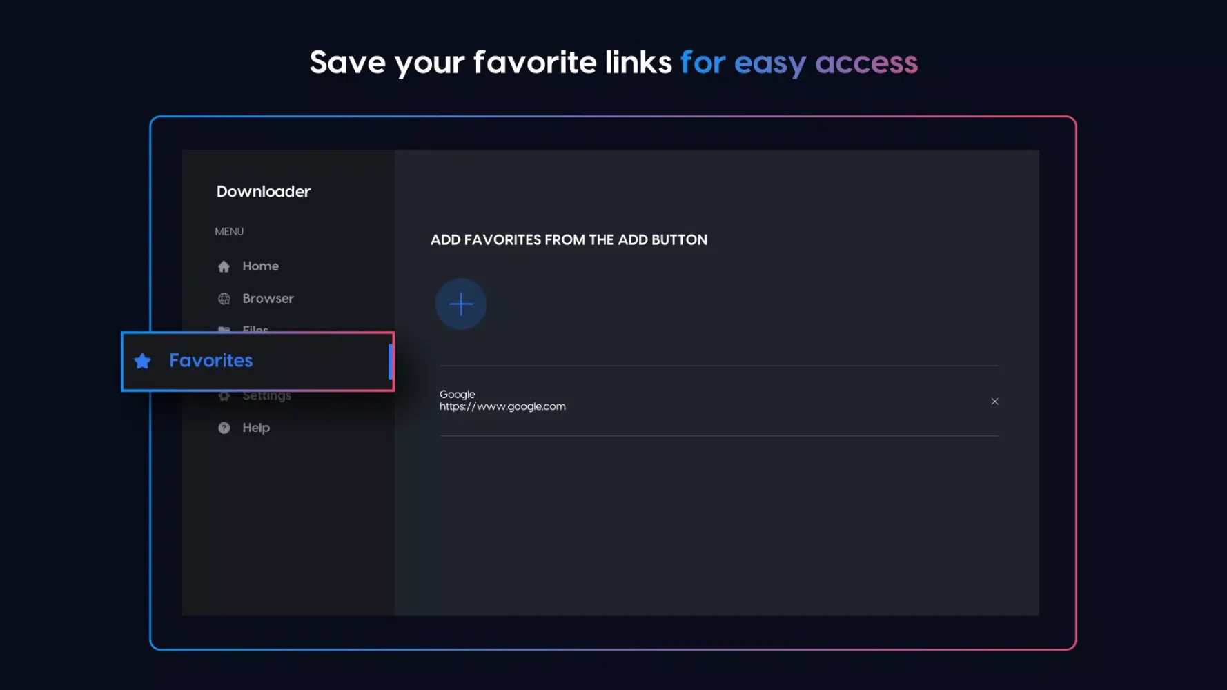 Downloader Screenshots