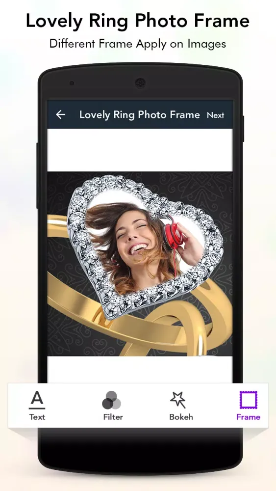 Lovely Ring Photo Frame Screenshots