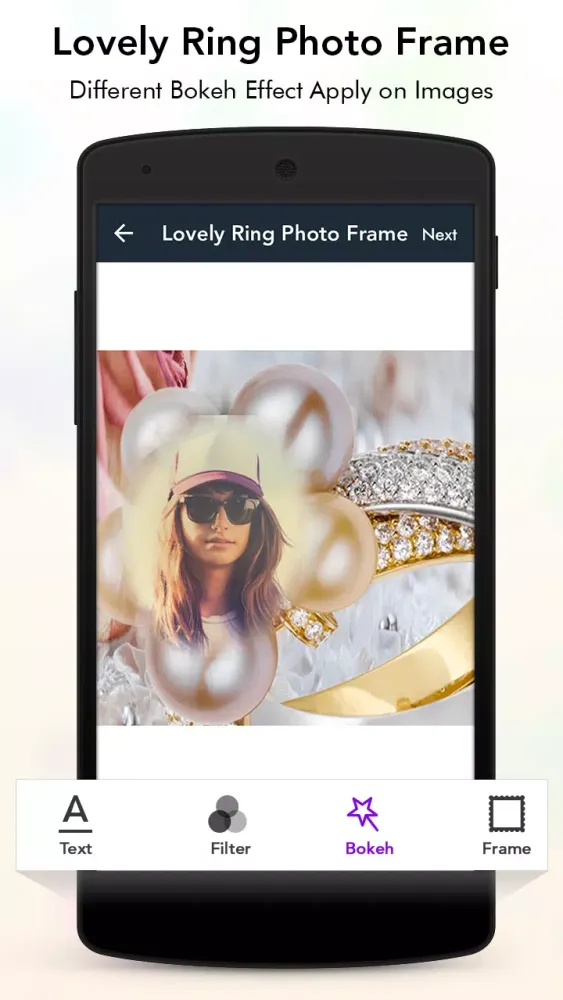 Lovely Ring Photo Frame Screenshots